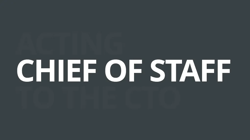 Slide 11: Chief of Staff